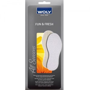 Woly Fun and Fresh Insoles - Money Off!