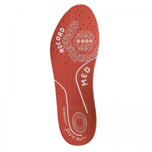 Portwest Base B6314 Dry'n Air Scan and Fit Medium Arch Support Work Insoles (Red)