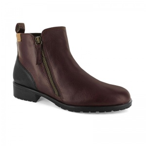 Strive Sandringham Dark Brown Leather Orthopaedic Boots