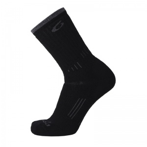 Sidas Point6 37.5 Light Crew Black Essential Hiker Socks