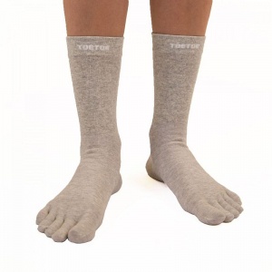 TOETOE Warming Silver Toe Socks (Pack of Three Pairs) 