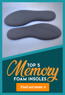 Our Most Comfortable Memory Foam Insoles