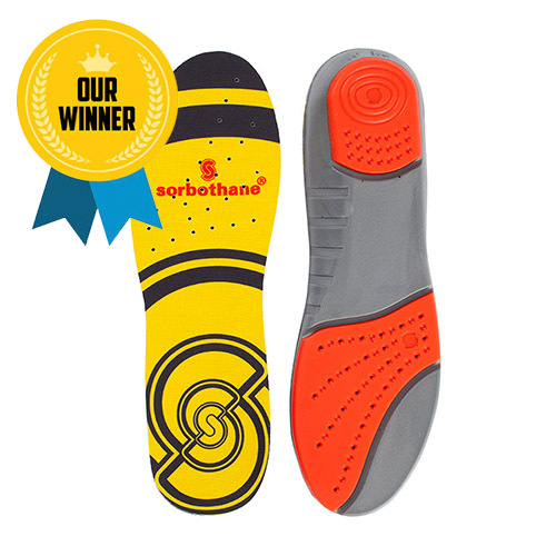 Sorbothane Shock Stopper Walking Insoles